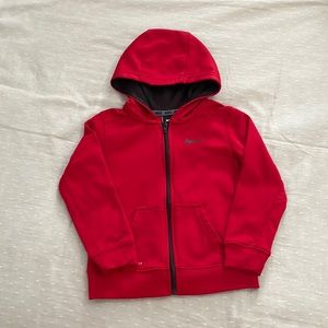 Nike zip hoodie (4T)